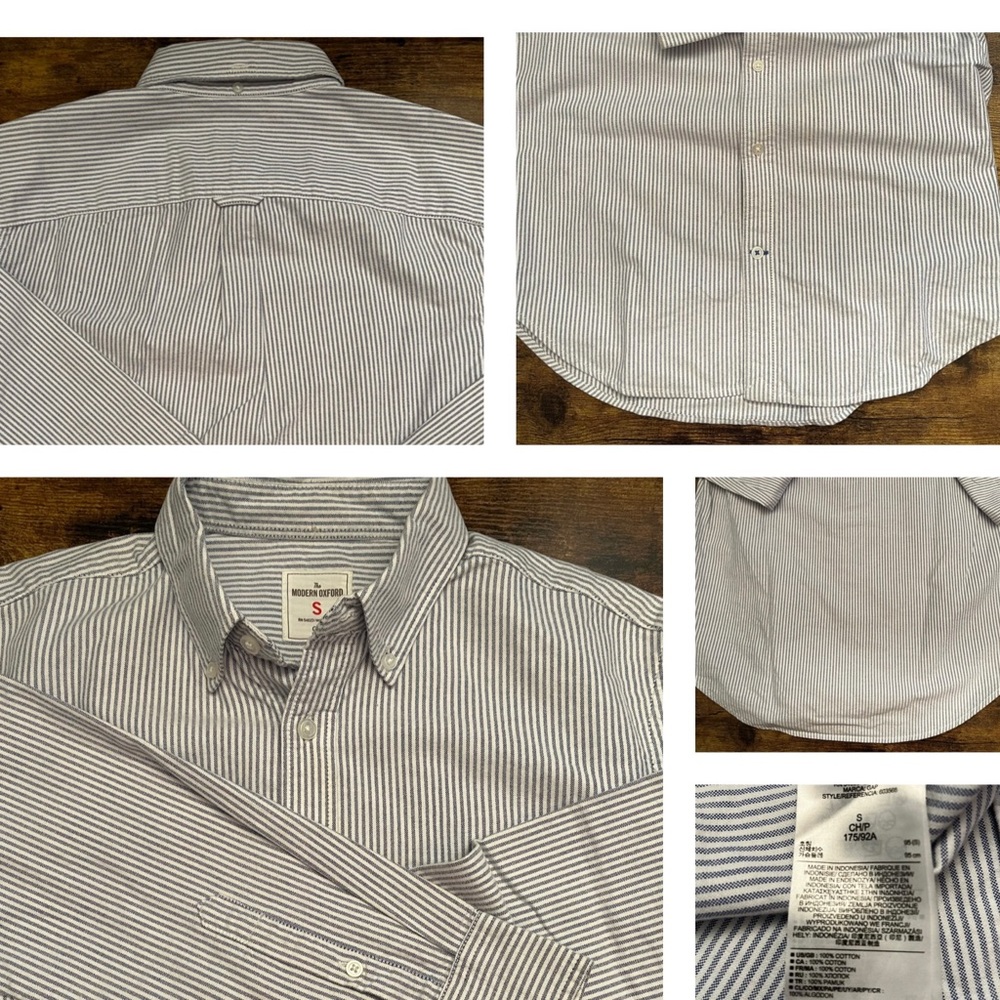 4 men's Gap button down shirts size S - Picture 4 of 5